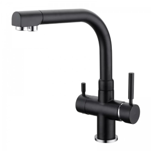 Rolya Black 3 Way Kitchen Water Filter Taps