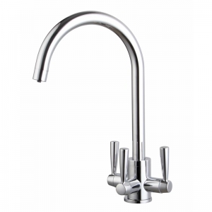 ROLYA New Arrival Tri-Pure Tap 3 Way Water Filter Kitchen Mixer Faucet