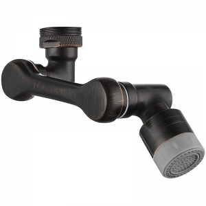 Butalso Swivel Sink Faucet Extender - 3 Axis Rotation Foldable Sprayer For Kitchen & Bathroom