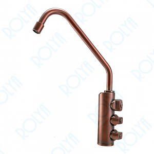 ROLYA 3 Way Sparkling Water Tap Filtered Kitchen Faucet Antique Copper KF2089-AC