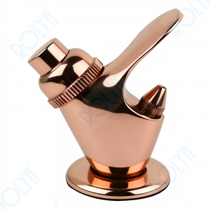 ROLYA Luxurious Outdoor Drinking Fountain Bubbler Head Rose Golden DFB2601-RG